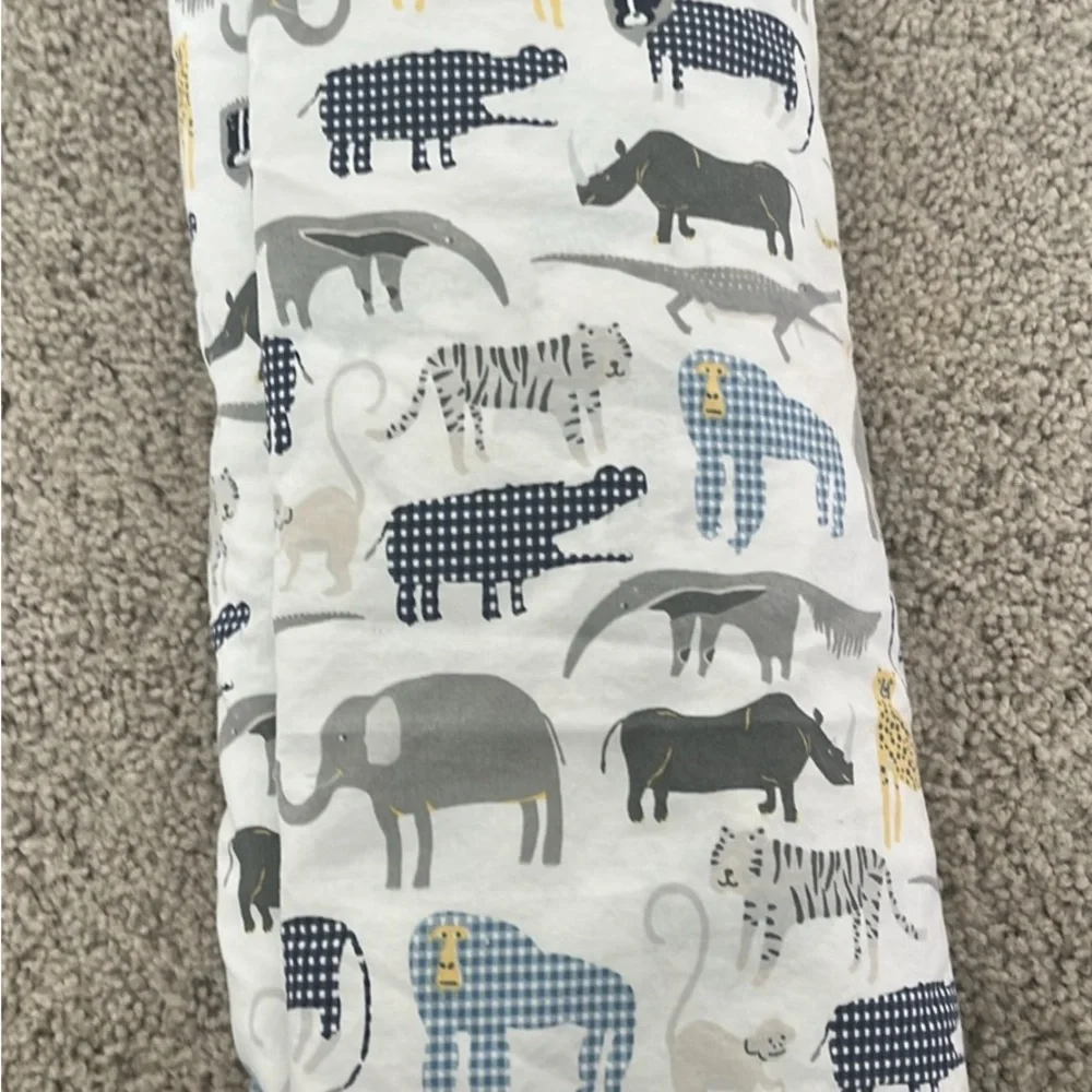 Pottery Barn Kids Baby Crib Set - Crib Skirt and 3 Fitted Crib Sheets